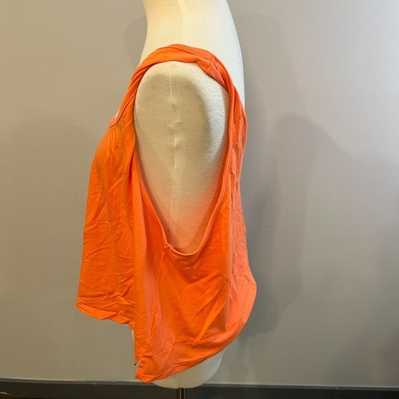 NWOT BP Twist Strap Tank in Coral Camelia (1X) - Picture 5 of 11